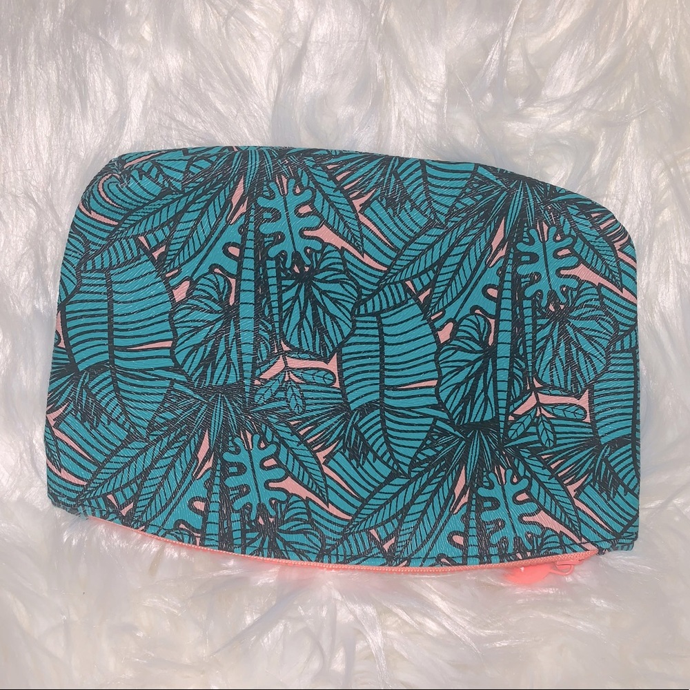 Tropical Print Ipsy Glam Bag